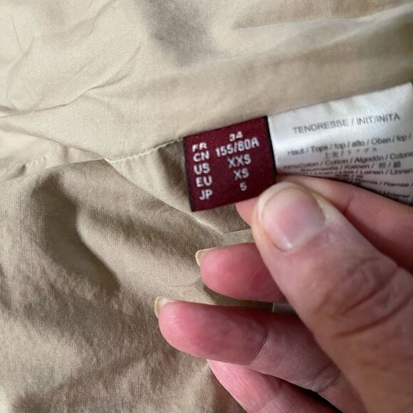 Comptoir des cotoniers khaki jacket, size XXS - Picture 15 of 16